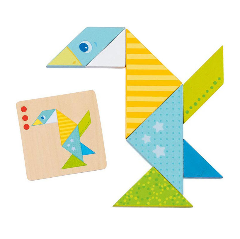 Goki Wooden Tangram World