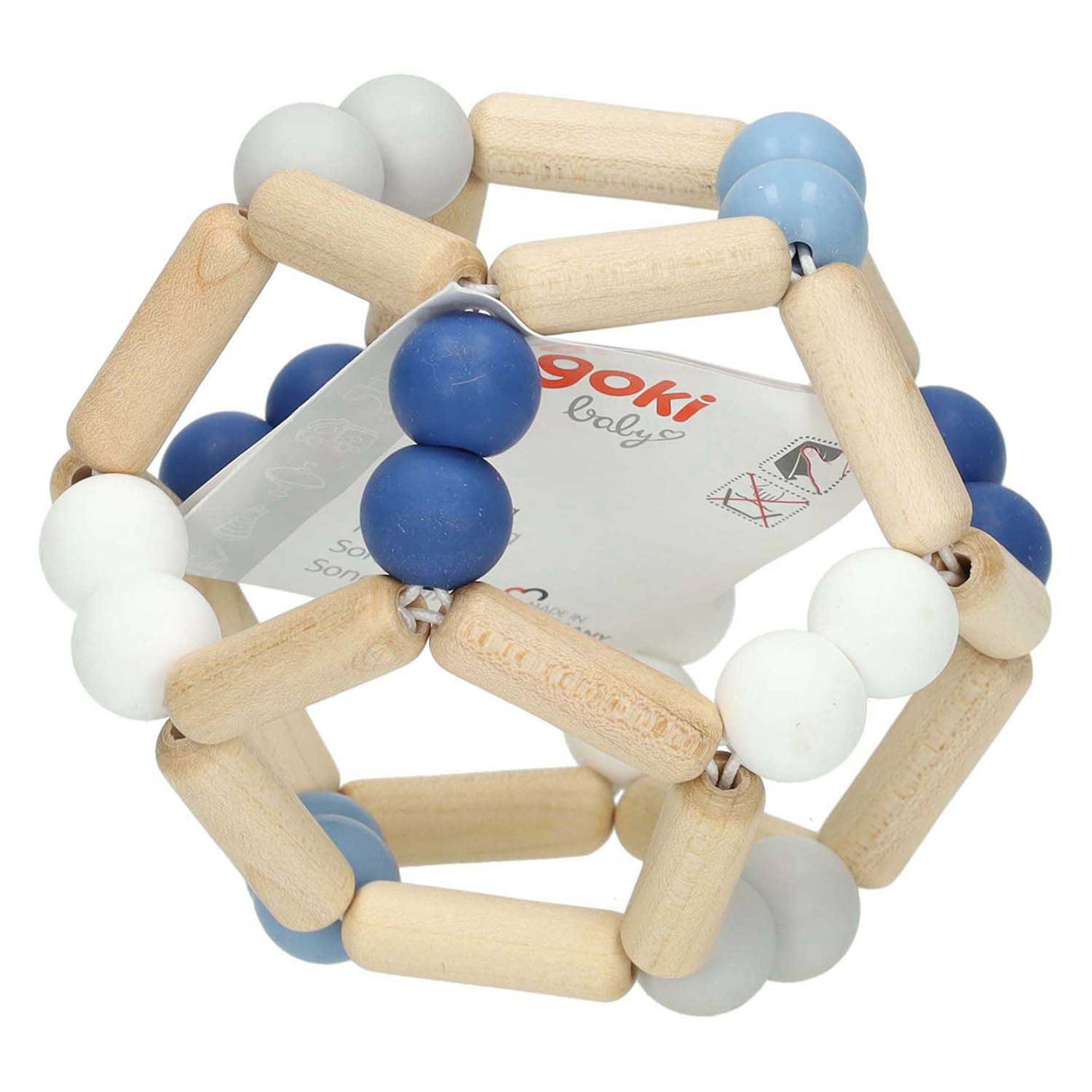 De Goki howden Grippring elastesche Ball blo