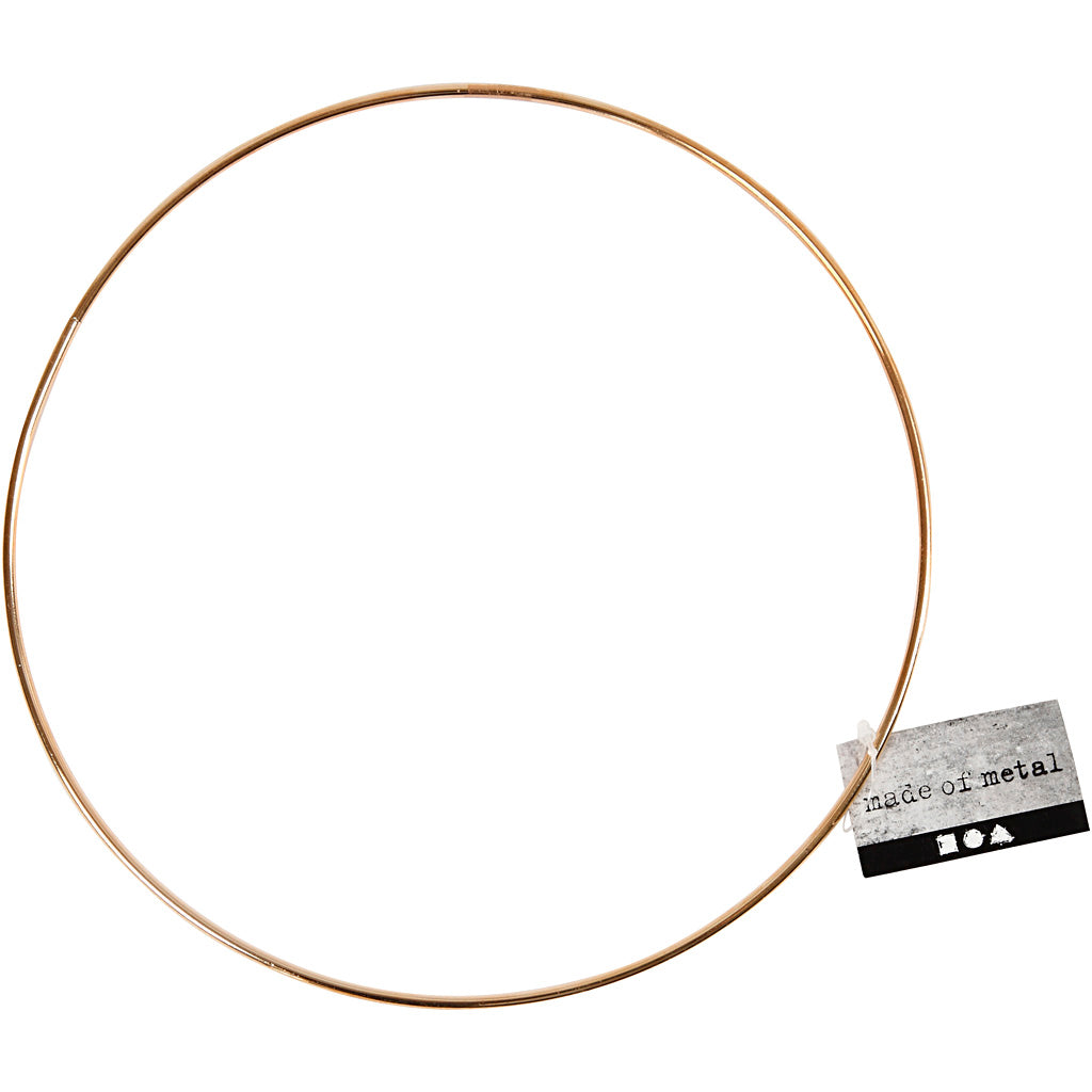 Creativ company https: www.cchobby.nl metal-wire-ring-20-cm-3-mm-gold-1-piece