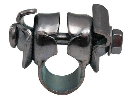 Cordo zadelstrop rond zilver