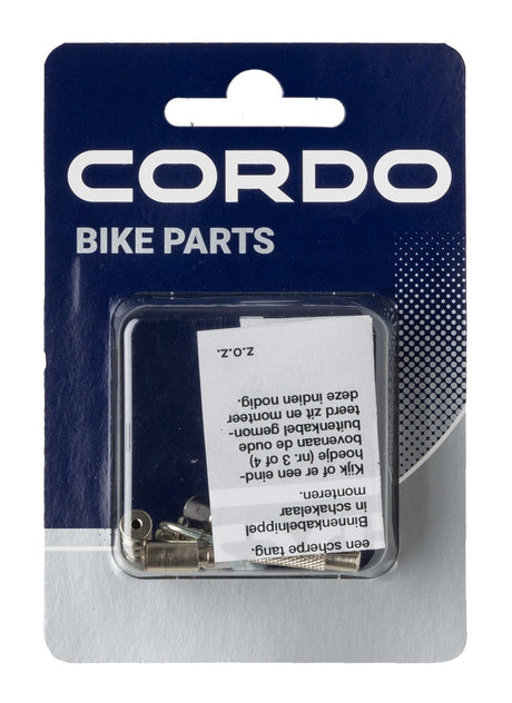 Cordo kabelbevestigingsset sa zilver