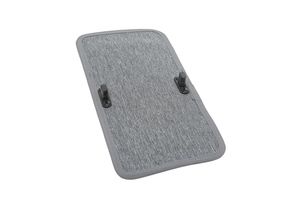 New LOOXS Nova Plate - Gray - Fietsplaat pour Nova Double Détacable Bac Bicyle