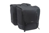 NOVA Double - Double Bicycle Bag, eau -pellent, noir