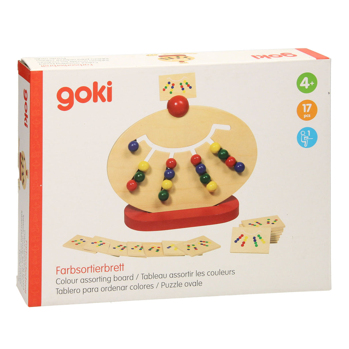 Goki -farver sorteringspil