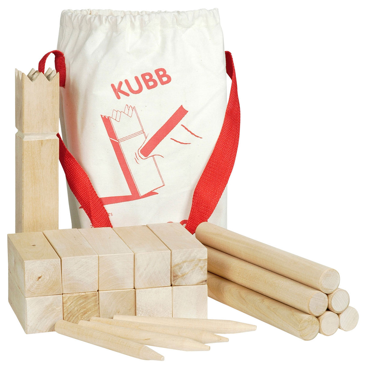 Goki skakspil kubb vikingen medium