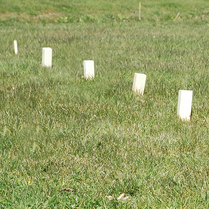 Juego de ajedrez de Goki Kubb Vikingen Medium