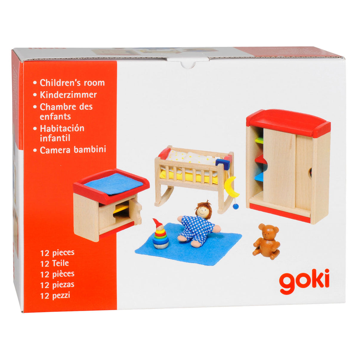 Goki Baby Room para Dollhouse