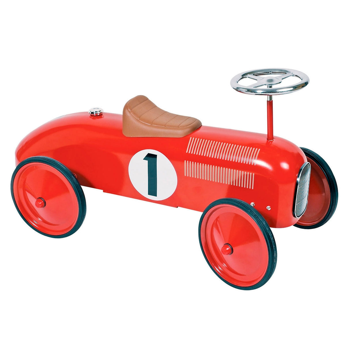 Goki Retro Walking Car Red