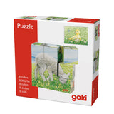 Goki Wood Block Puzzle Farm