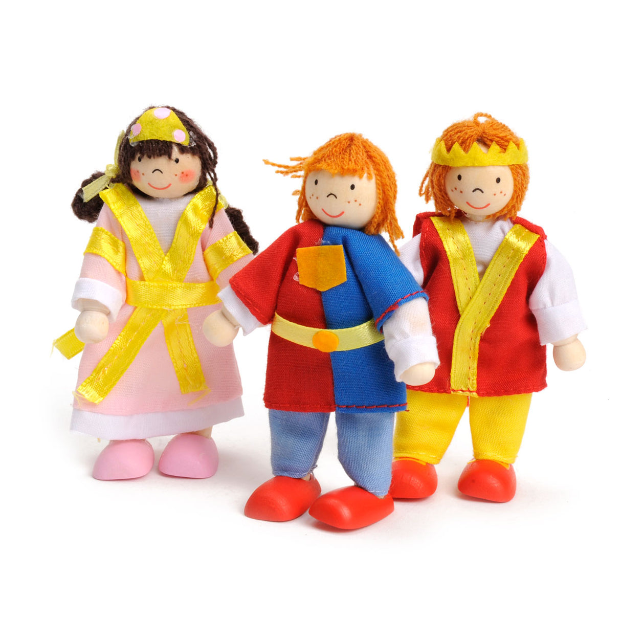 GOKI Poppenhuis Dolls Rodzina królewska