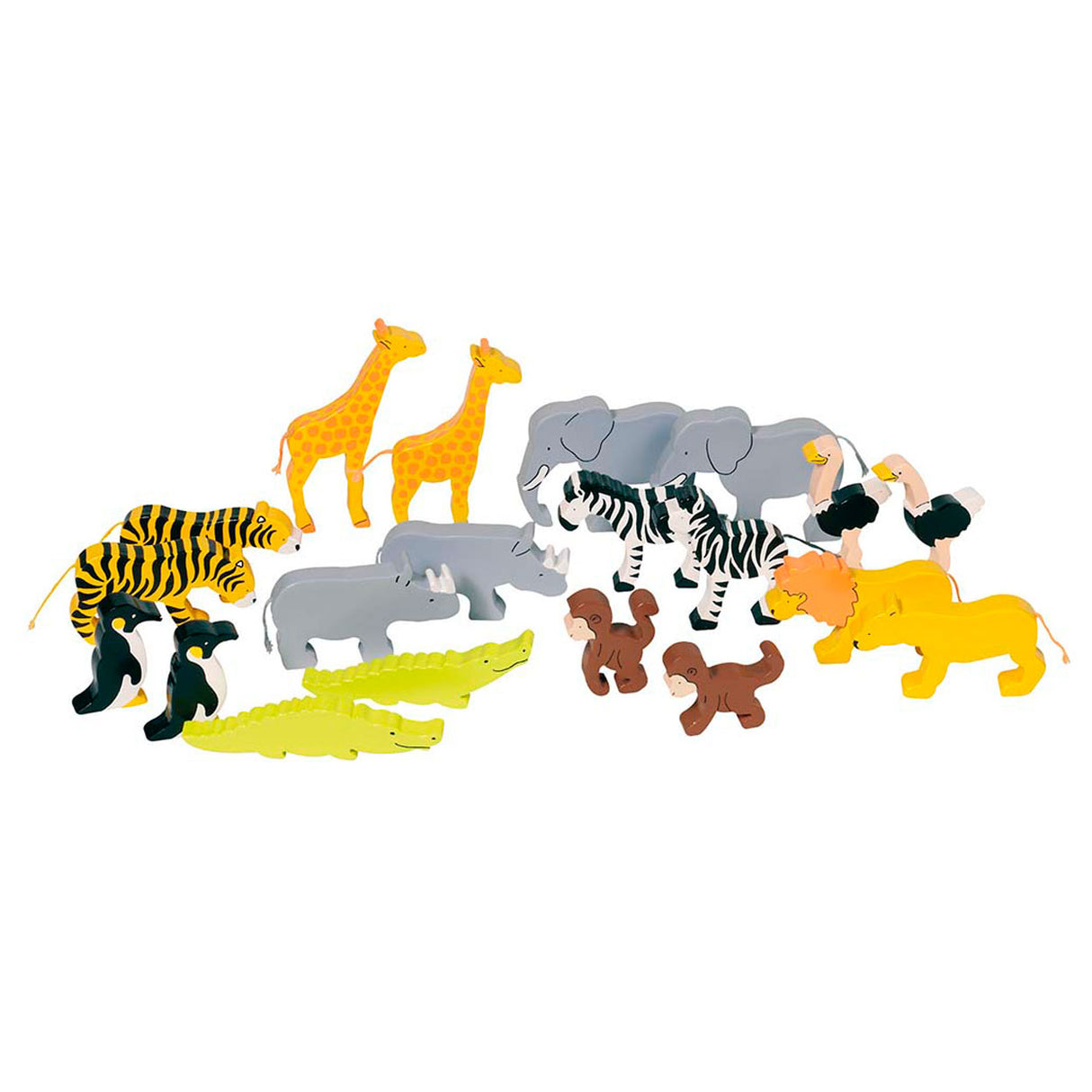 Goki Wild Animals Wood, 20dlg