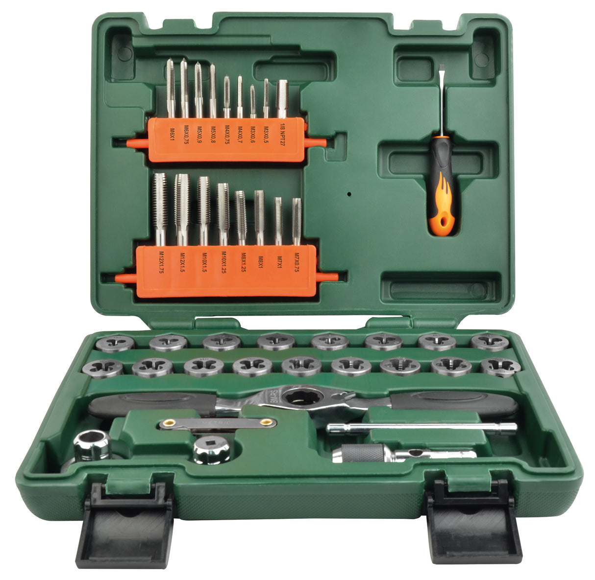 Brüder Mannesmann Tap and Die Set 40 pcs (hobby) - 53230