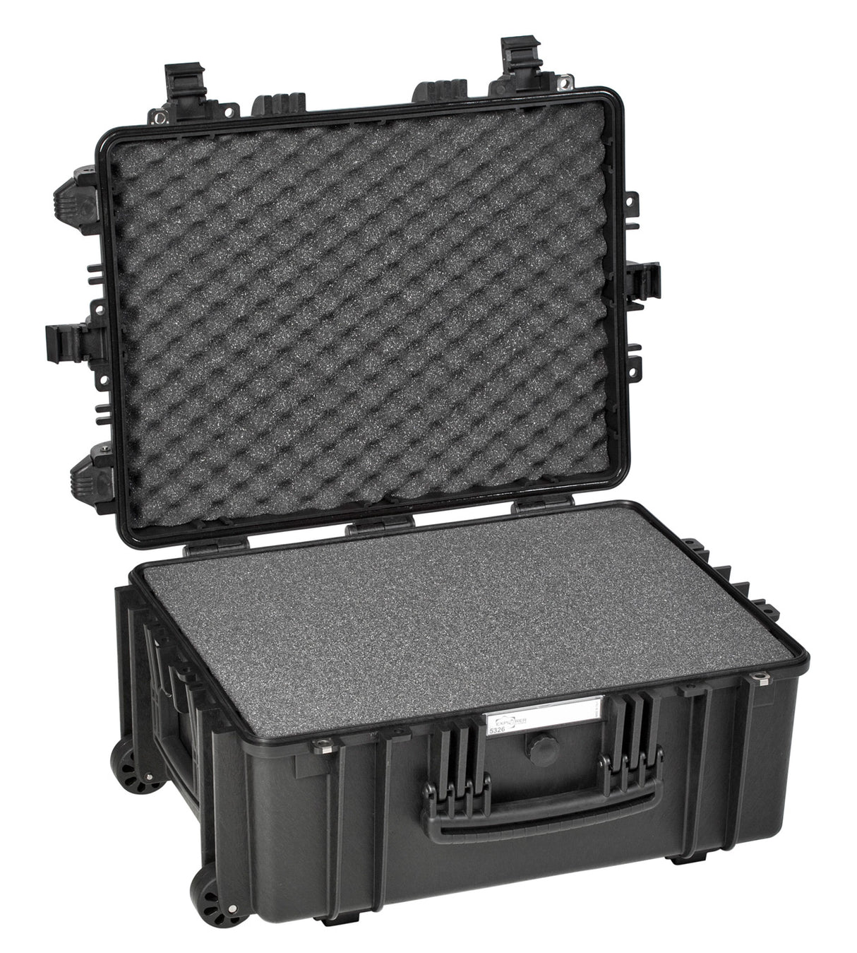Explorer Cases 5326 Black Suitcase with Pluck Foam