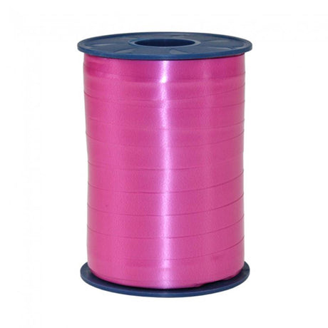 Globos krøllebånd 250mx10mm knallrosa