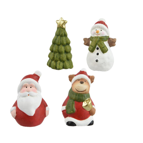 Decoris Chrëschtdagsfigur a Sak 4x3.2x6.5cm
