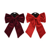 Decoris bow red burgundy 30x35cm