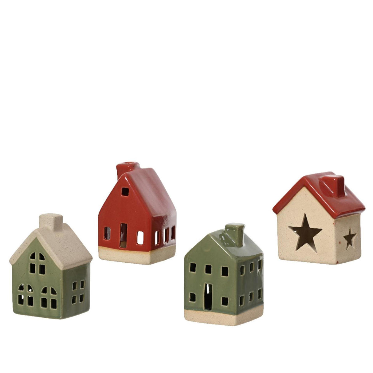 Decoris julhusporslin 6,3x7,3x11cm