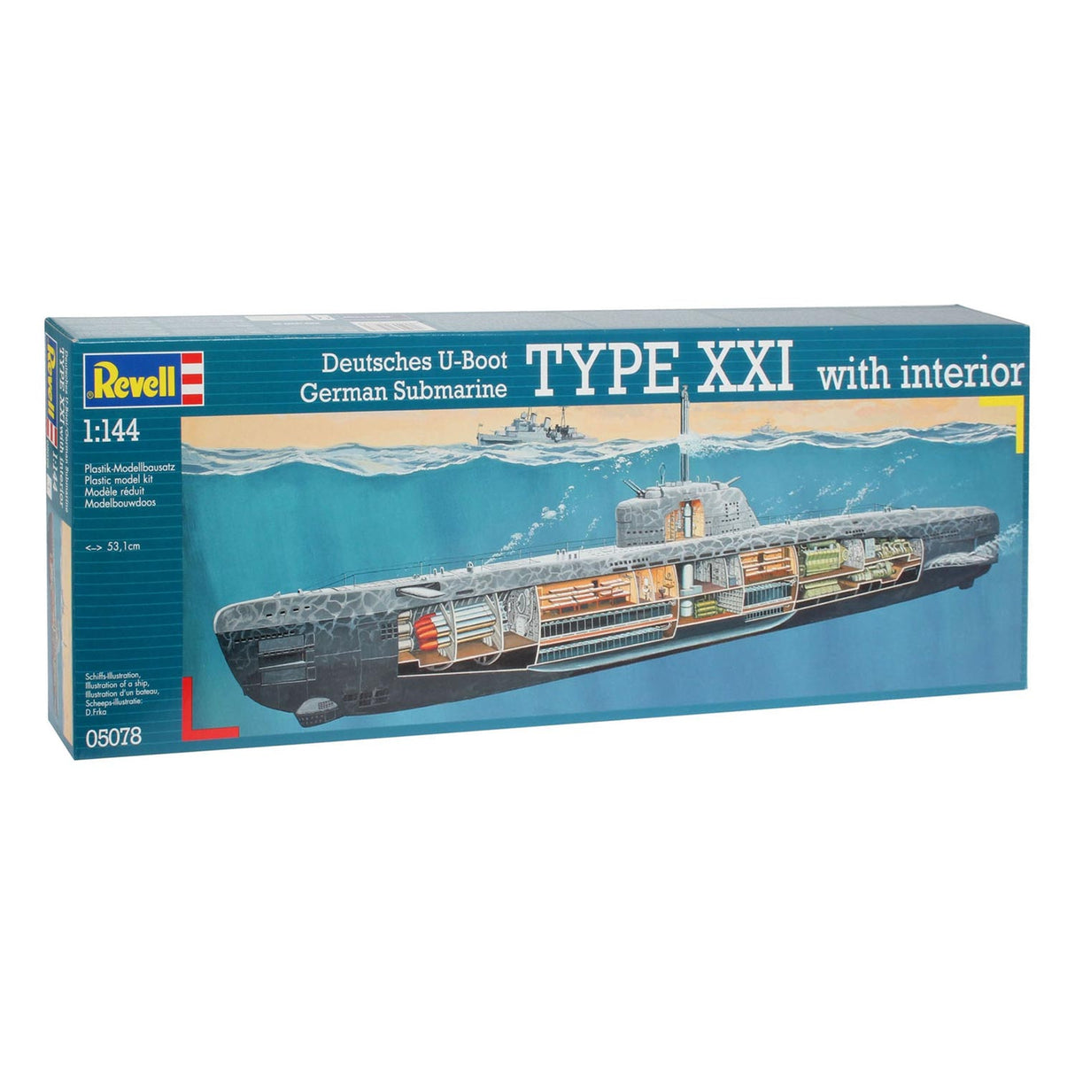 Revell submarine type xxi u 2540