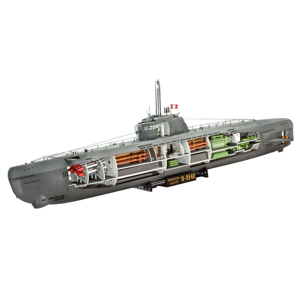 Typ ponorky revell xxi u 2540