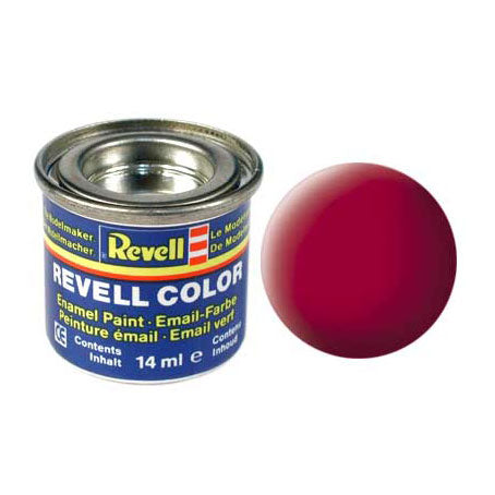 Revell E -Mail -Farbe # 36 Carmine Rood, Mat