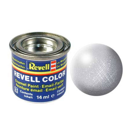 Revell E -postfärg # 90 Silver, Metallic