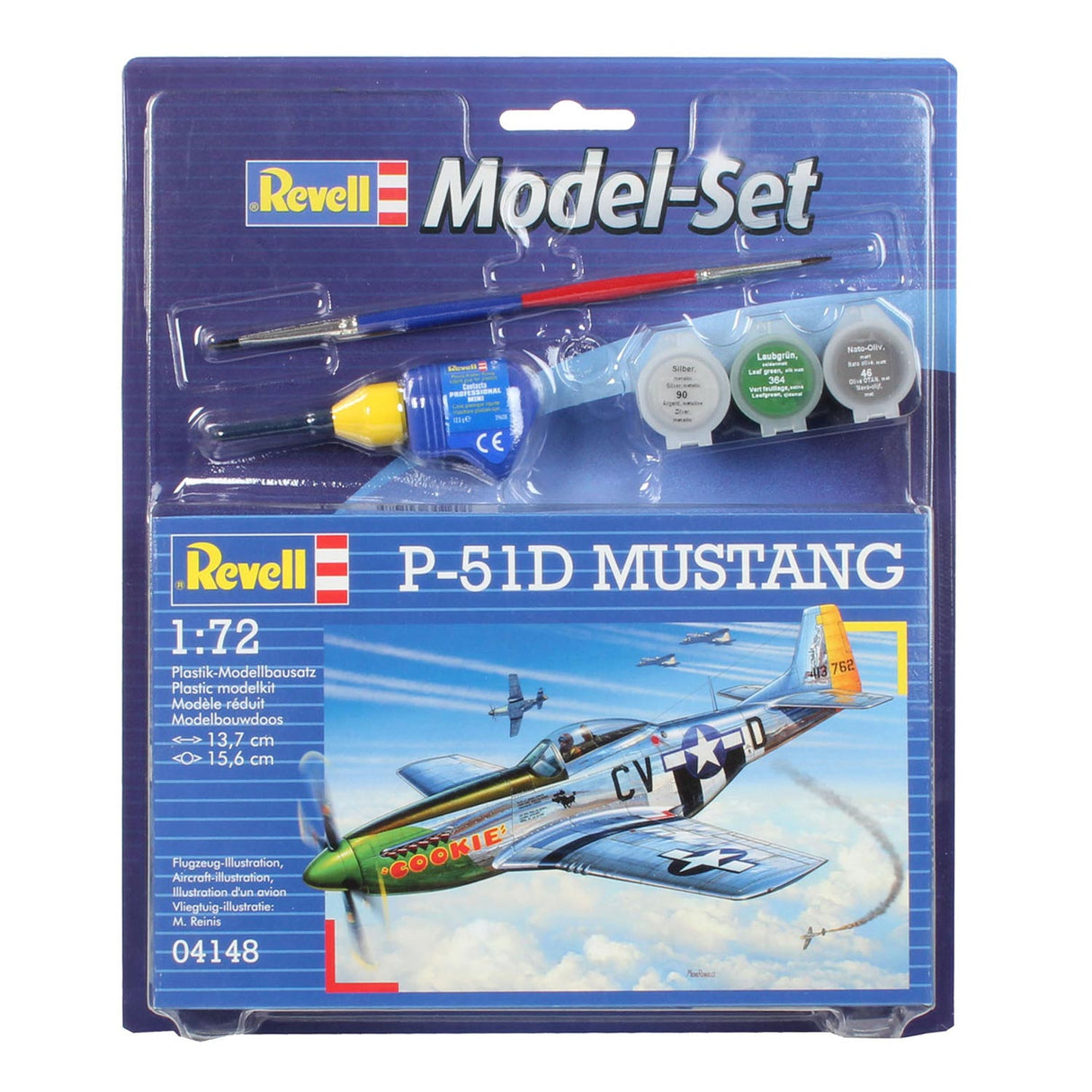 Set di modelli Revell P-51d Mustang