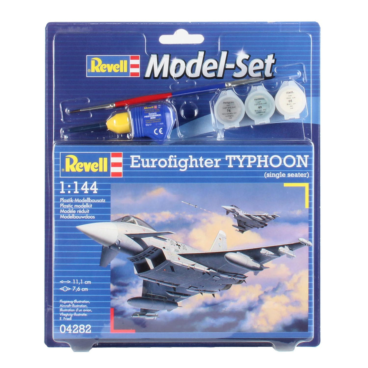 Typhoon Eurofighter del modello di revell