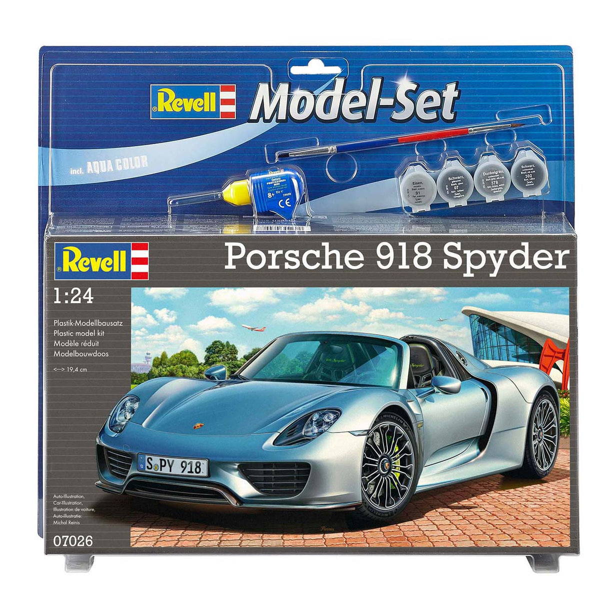 Zestaw modelu Revell Porsche 918 Spyder