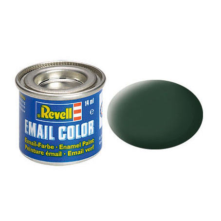 Revell emaljemaling #68 - mørkegrønn, matt