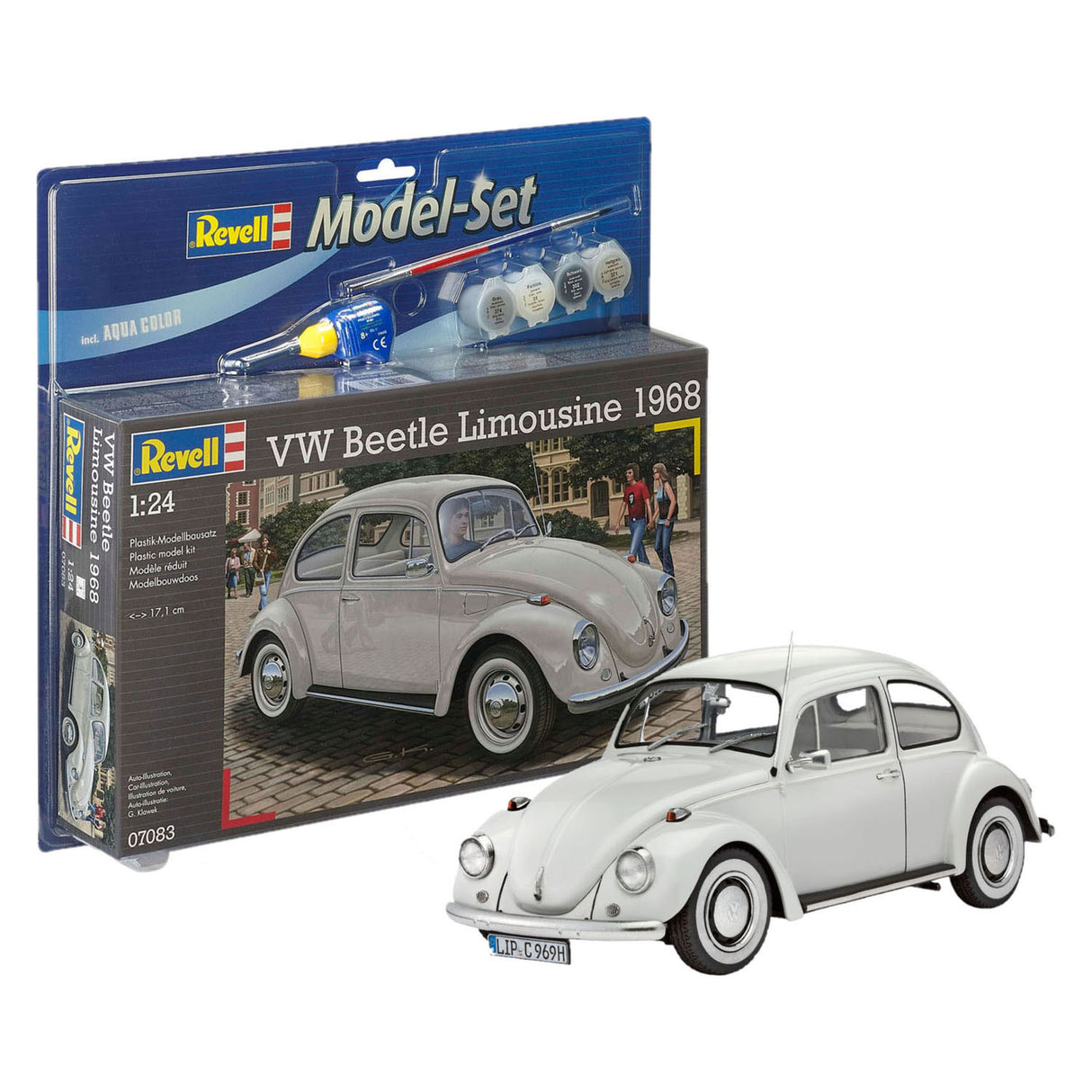 Revell Model Set Volkswagen Beetle Limousine 68