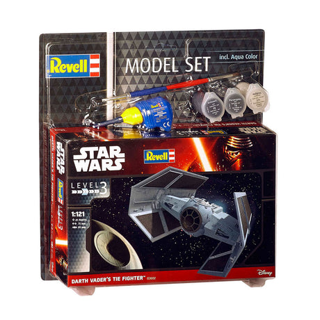 Revell - Coffret de figurines Tie Fighter de Dark Vador - incl. couleurs de peinture de base