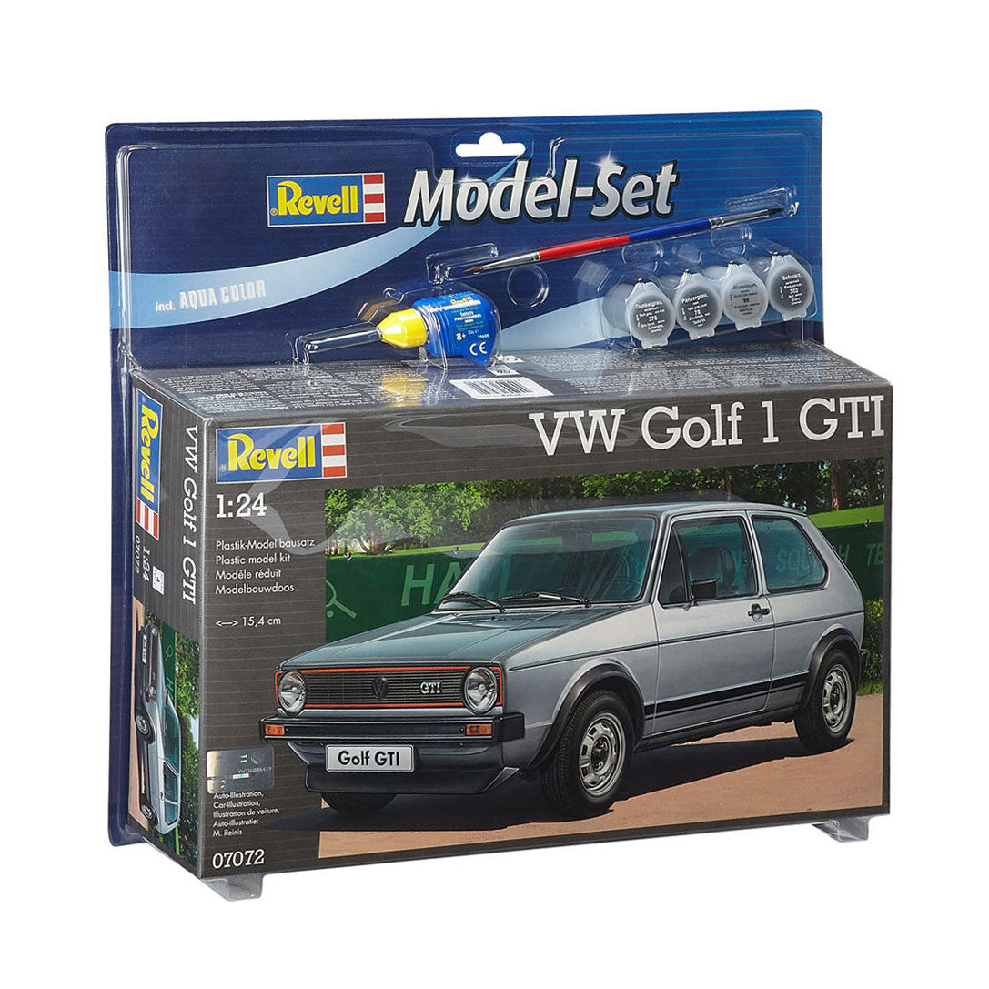 Modello Revell Set VW Golf 1 GTI