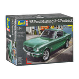 Ëmgedréint 1965 Ford Mustang 2 + 2 Fastback