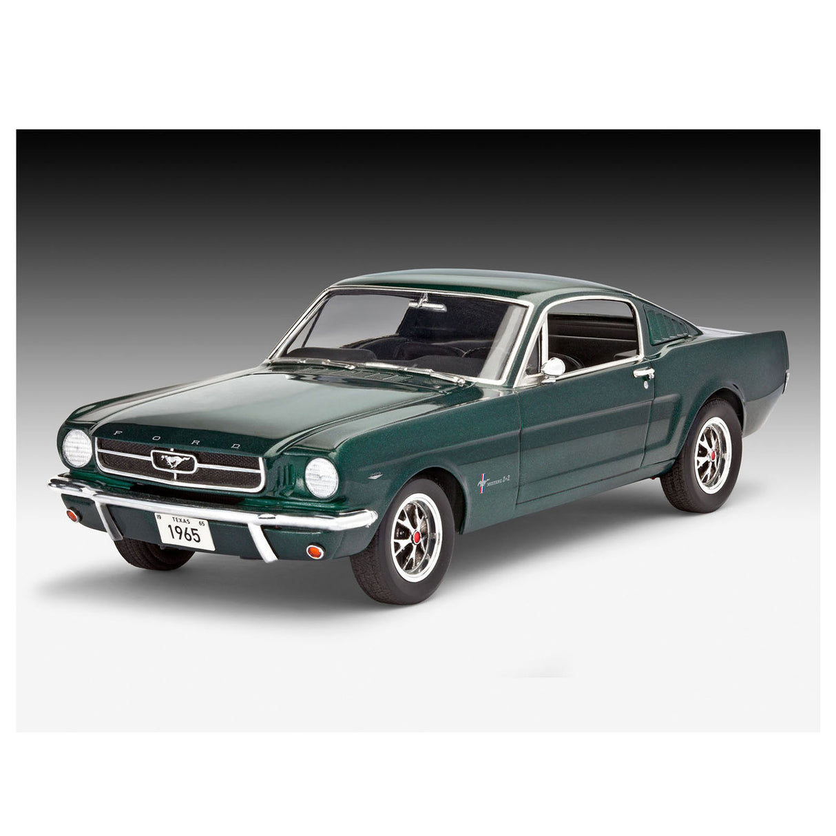 Ëmgedréint 1965 Ford Mustang 2 + 2 Fastback