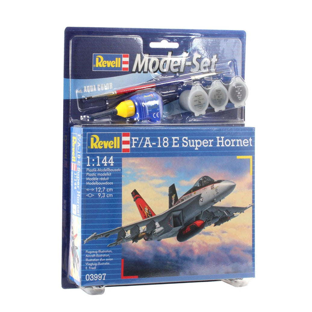 Revell Model Set F A-18: e Super Hornet-flygplan