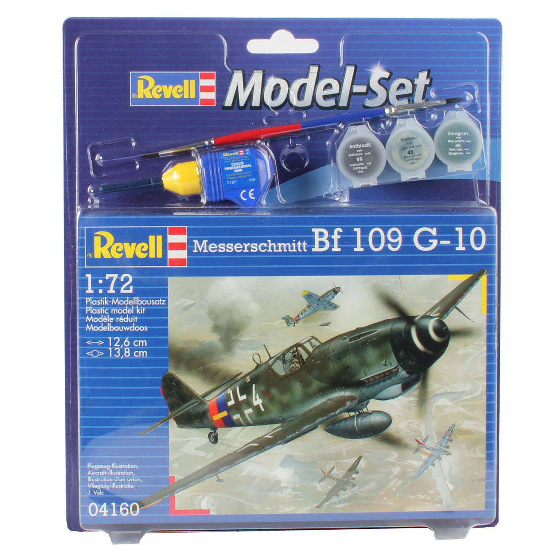 Revell Model Set Messerschmitt BF-109 flygplan