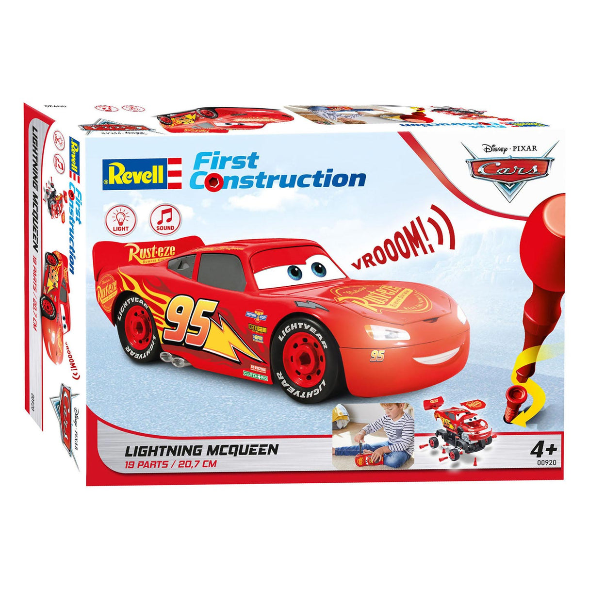 Revell First Lightning McQueen med lys og lyd