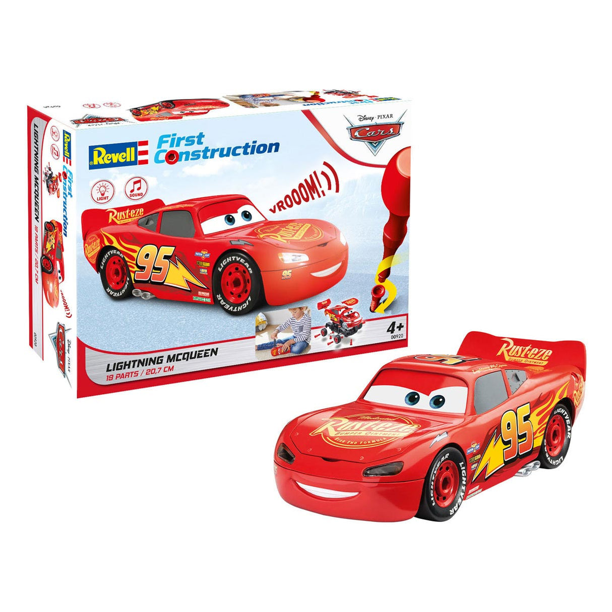 Revell First Lightning McQueen med lys og lyd