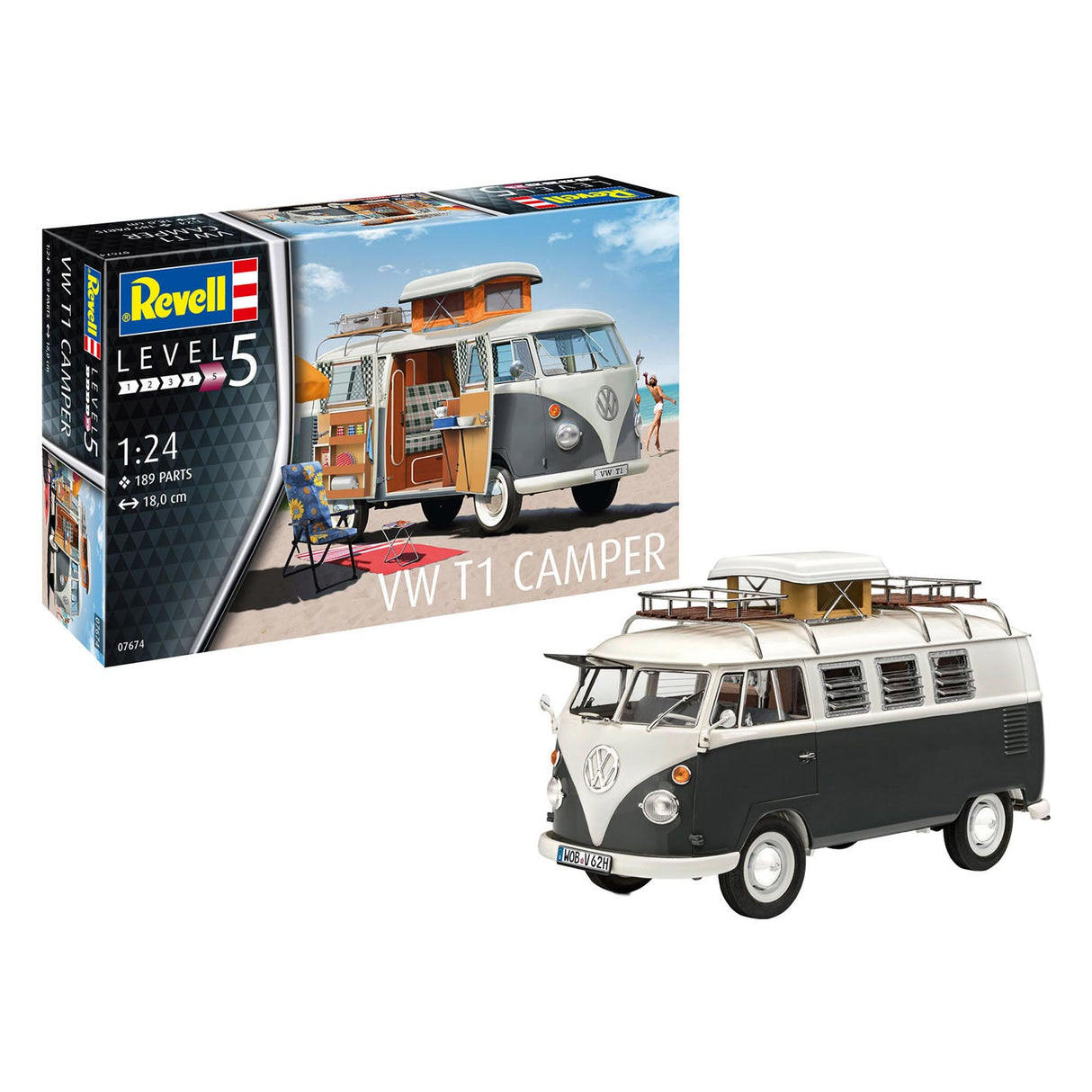 Revell VW T1 Camper Model Building