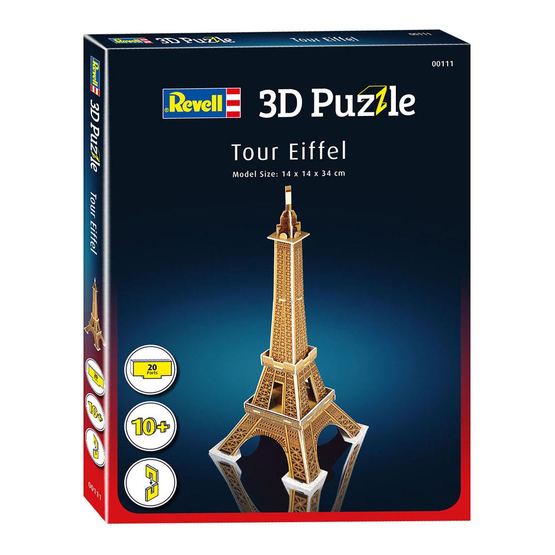 Kit di costruzione di puzzle Revell 3D Torre Eiffel