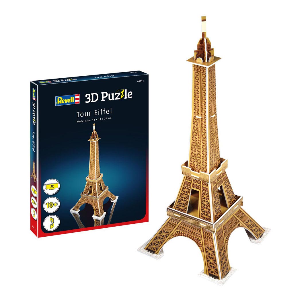 Revell 3D sestavljanki komplet Eiffel Tower