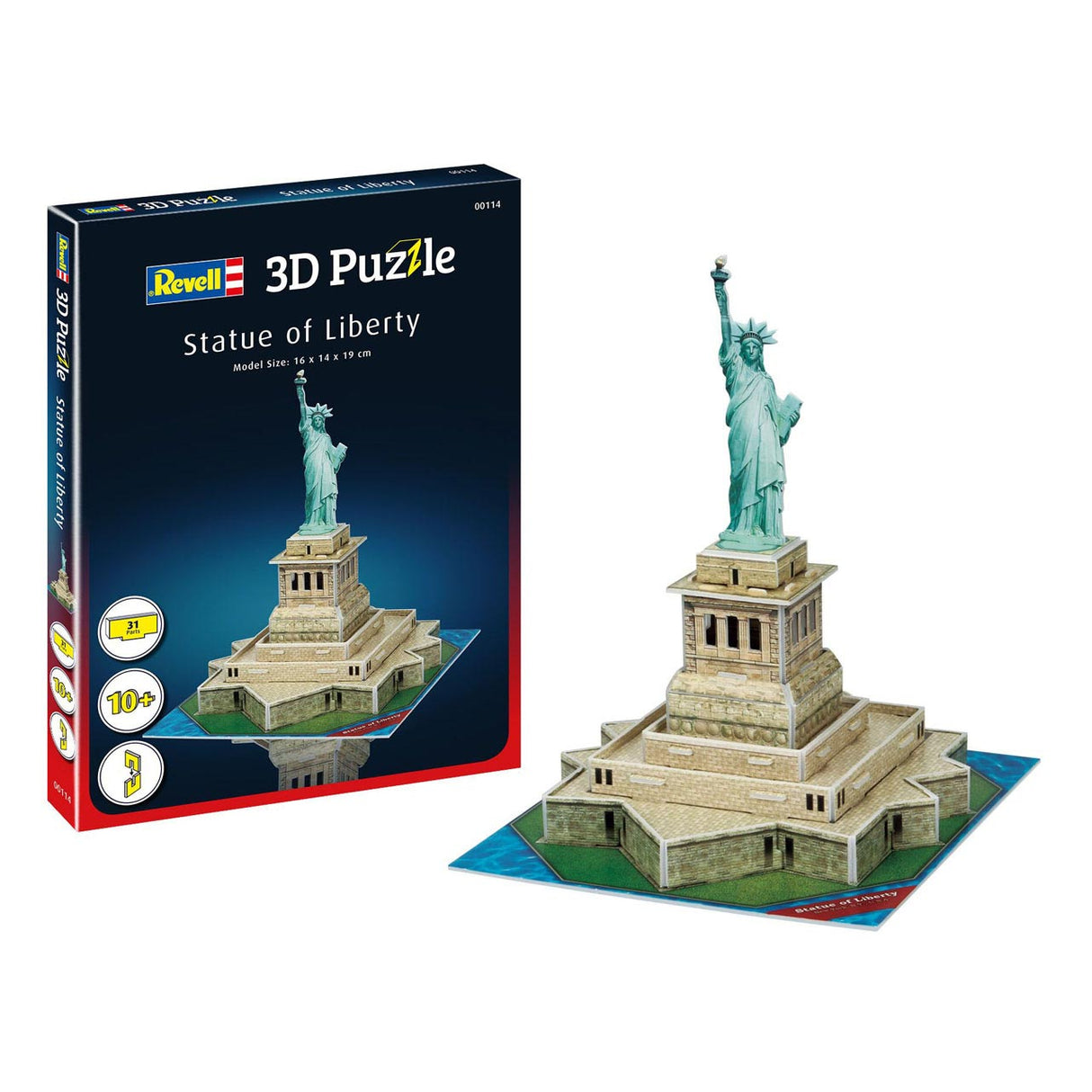 Réckelt 3D Puzzel Kitnen Package - Statue vu Liberty