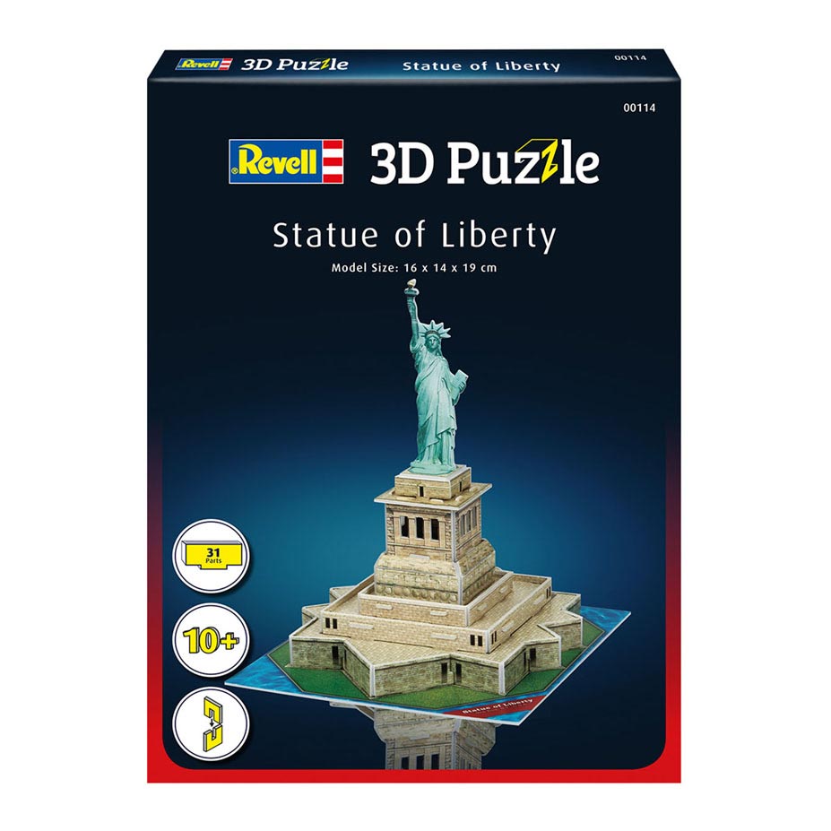 Pacchetto di kiti di puzzle Revell 3D - Statue of Liberty