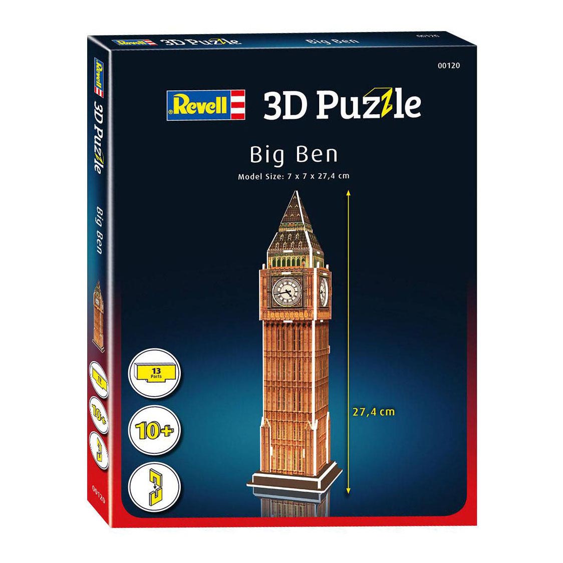 Rechtft 3D Puzzel Kitzs Package - Big Ben