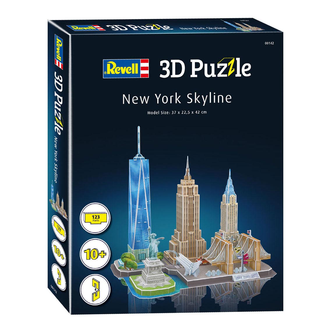 Revell 3D Puzzel Bau Kit - New York Skyline 123pcs.