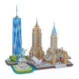 Revell 3D Puzzel Bau Kit - New York Skyline 123pcs.