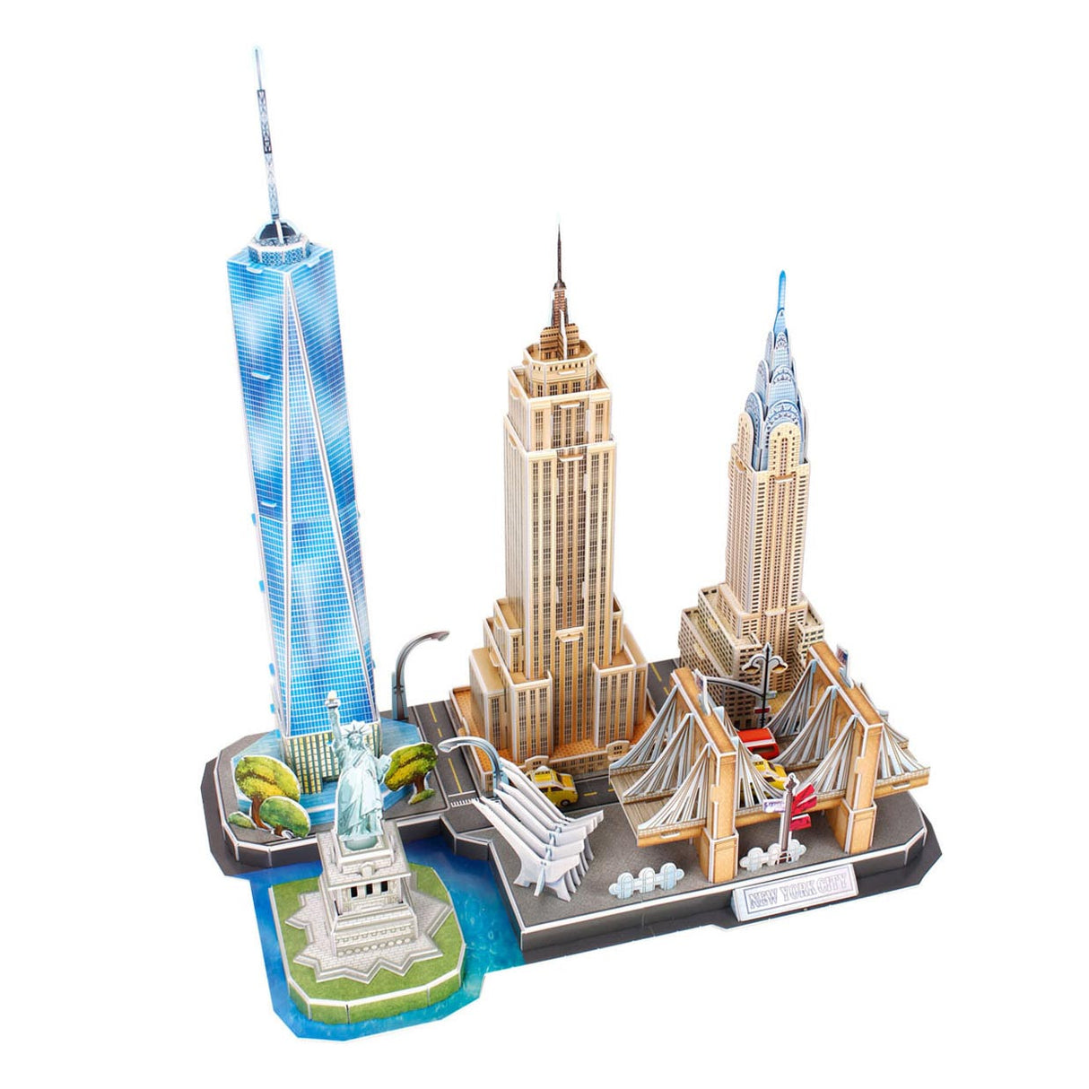 Revell 3D Puzzel Bau Kit - New York Skyline 123pcs.