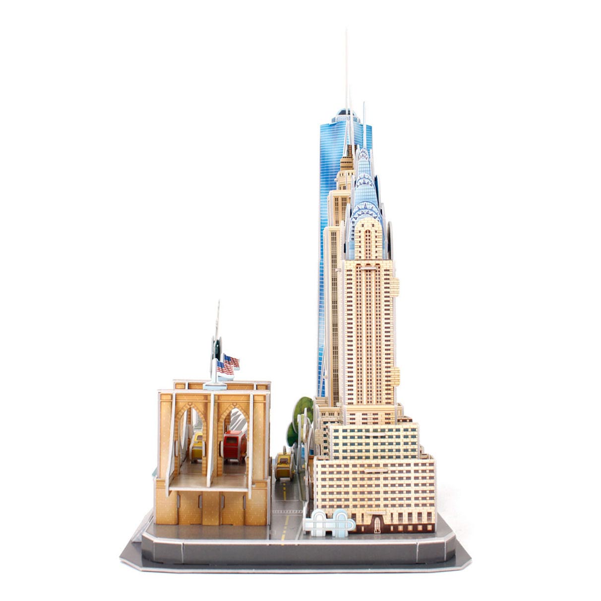 Revell 3D Puzzel Bau Kit - New York Skyline 123pcs.