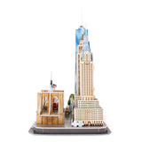 Revell 3D Puzzel Bau Kit - New York Skyline 123pcs.