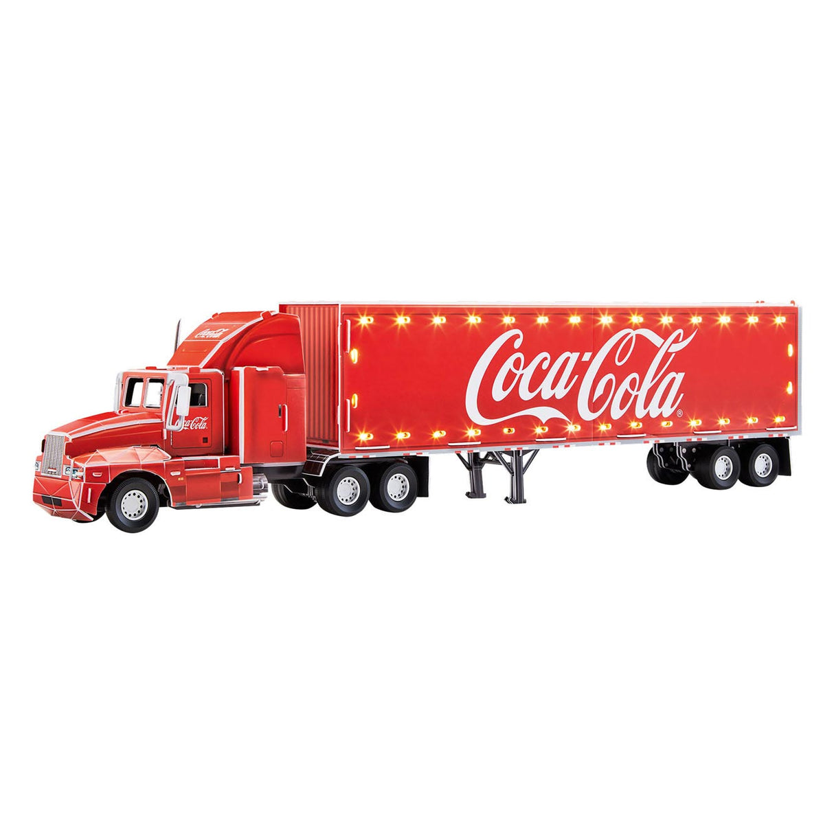 Revell 3D Puzzle Kitings Package Coca-Cola Truck Led Edition